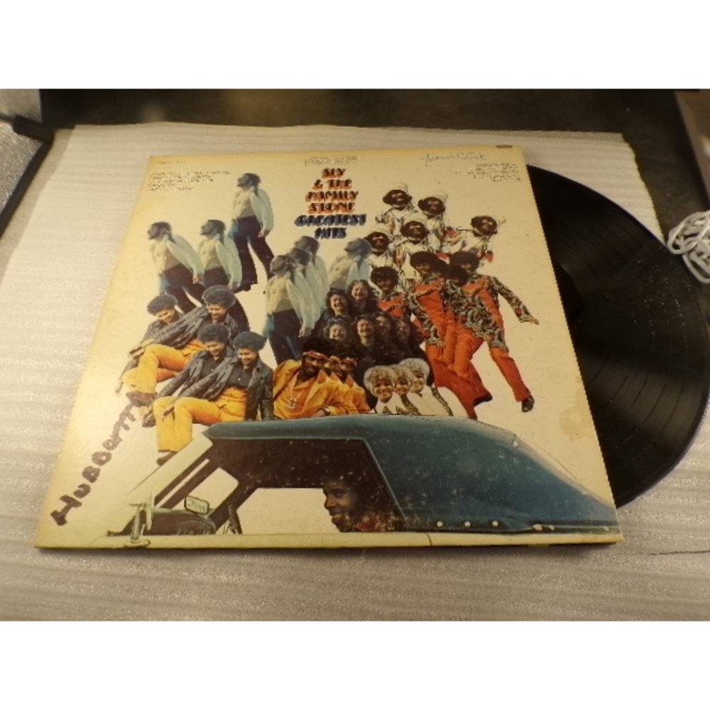 Sly and the Family Stone Greatest Hits Vinyl LP Epic PE 30325 Funk Soul 1970